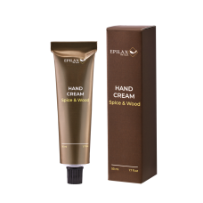 Зволожуючий та живильний крем для рук Spice & Wood ТМ Epilax Silk Touch 50 мл Зволожуючий та живильний крем для рук Spice & Wood ТМ Epilax Silk Touch 50 мл