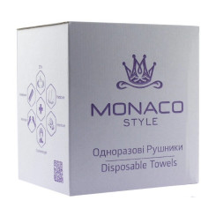Рушники Monaco Style, 40х70см, гладкі (50 шт.) Рушники Monaco Style, 40х70см, гладкі (50 шт.)
