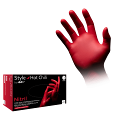 Рукавички нітрилові, AMPri Style Hot Chili (100 шт./50 пар)