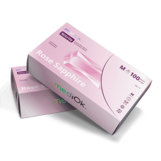 Рукавички нітрилові, ROSE SAPPHIRE (100 шт./50 пар) Рукавички нітрилові, ROSE SAPPHIRE (100 шт./50 пар)