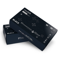 Нітрилові рукавички Diamond Grip Black (чорні)