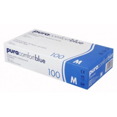 Рукавички вінілові, AMPri PuraComfort Blue (100шт) Рукавички вінілові, AMPri PuraComfort Blue (100шт)